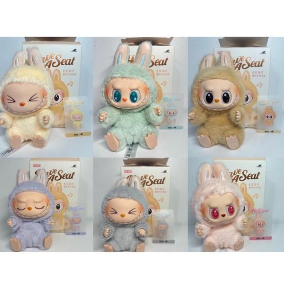 LABUBU THE MONSTERS Have a Seat Vinyl Face Blind Box Full Set